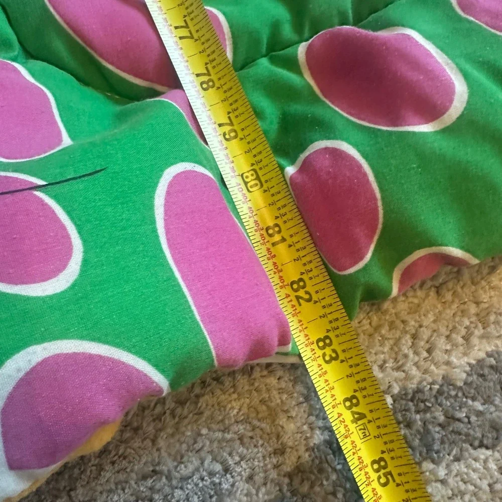 Vintage 1992 Barney the Dinosaur Baby Bop Twin Comforter Lyons Group Made in USA